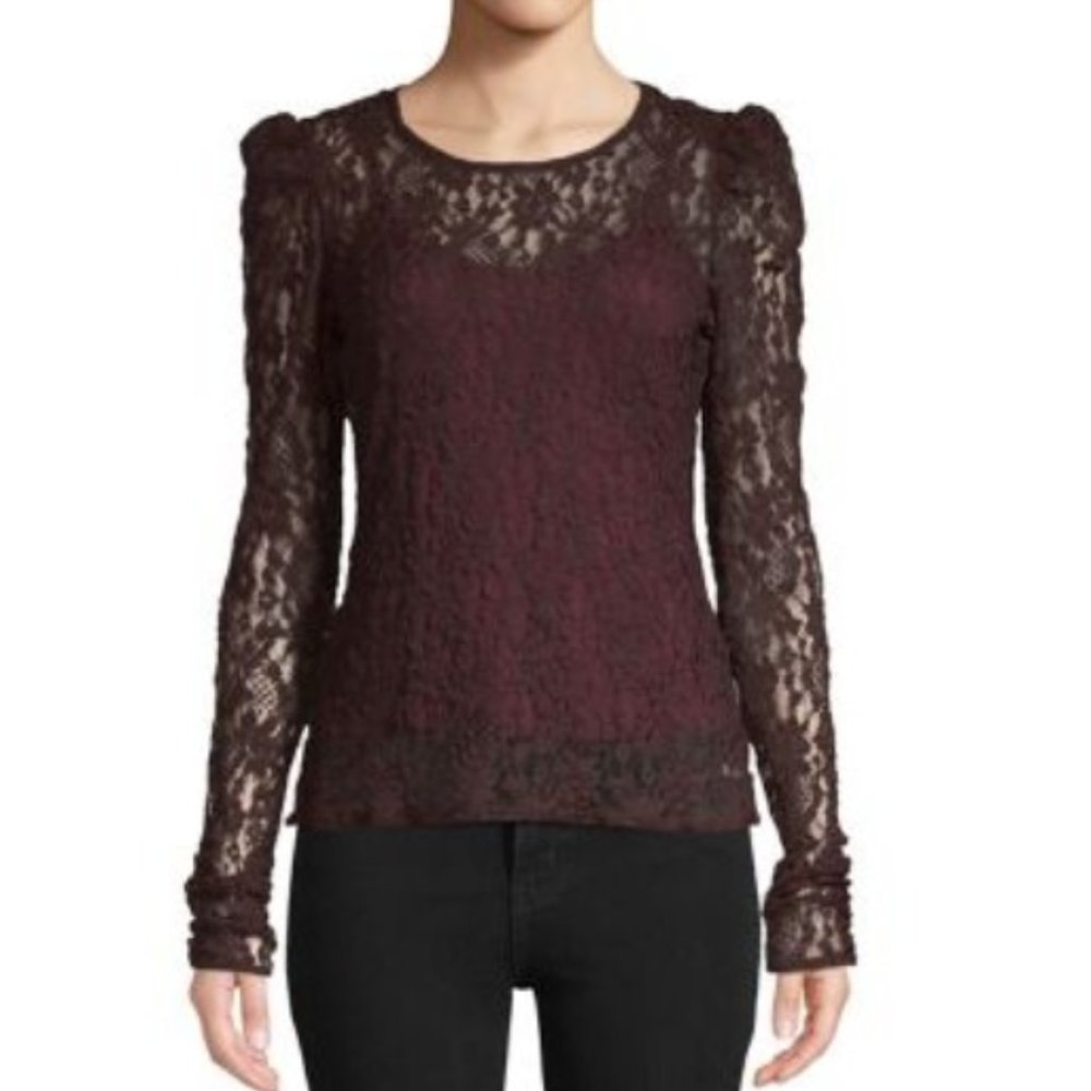 Bailey 44 - Floral Lace Top